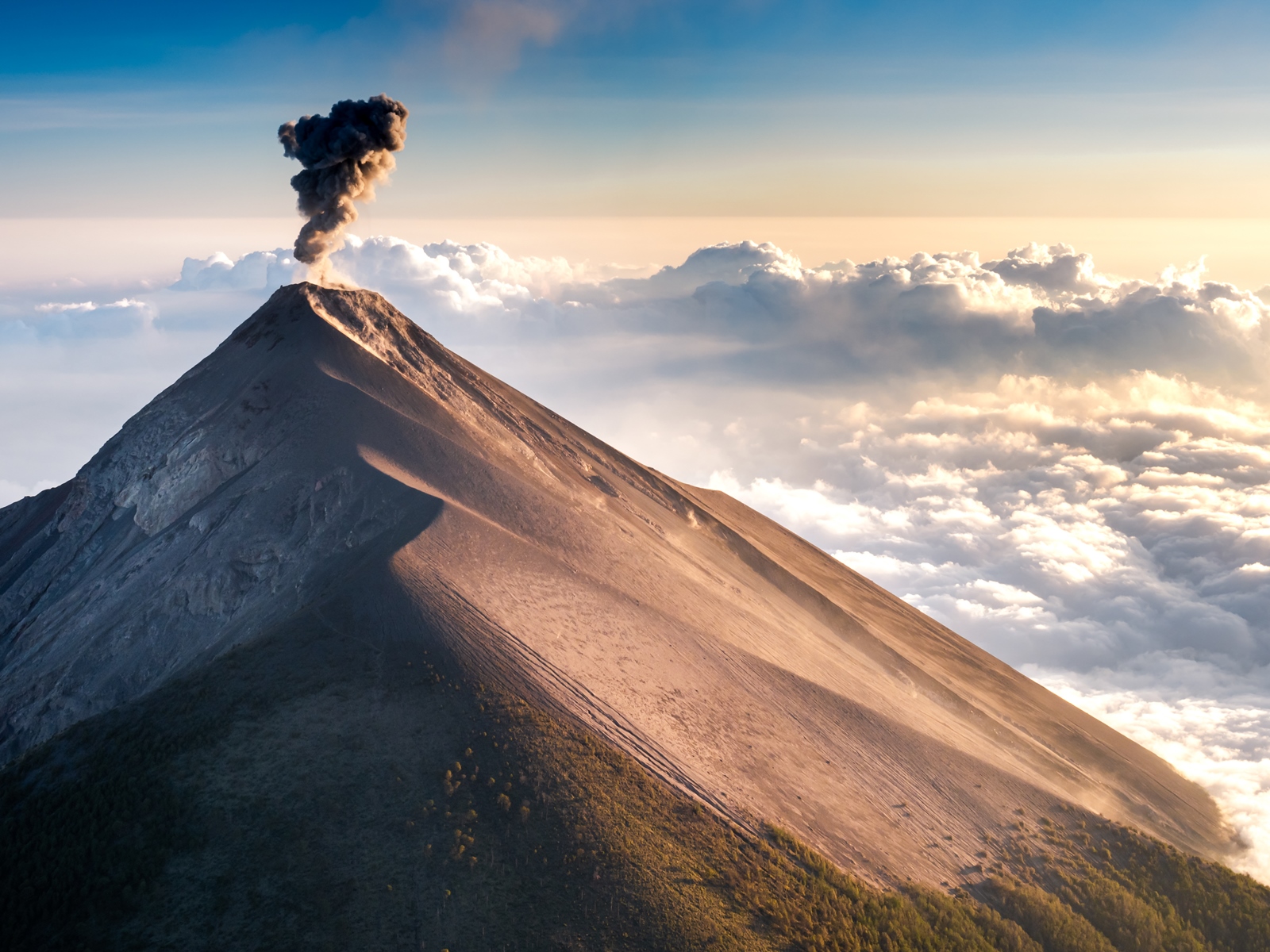Volcano Fuego, Guatemala